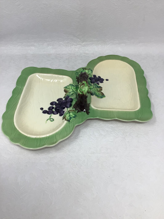 Carlton Ware Two Section Serving Dish