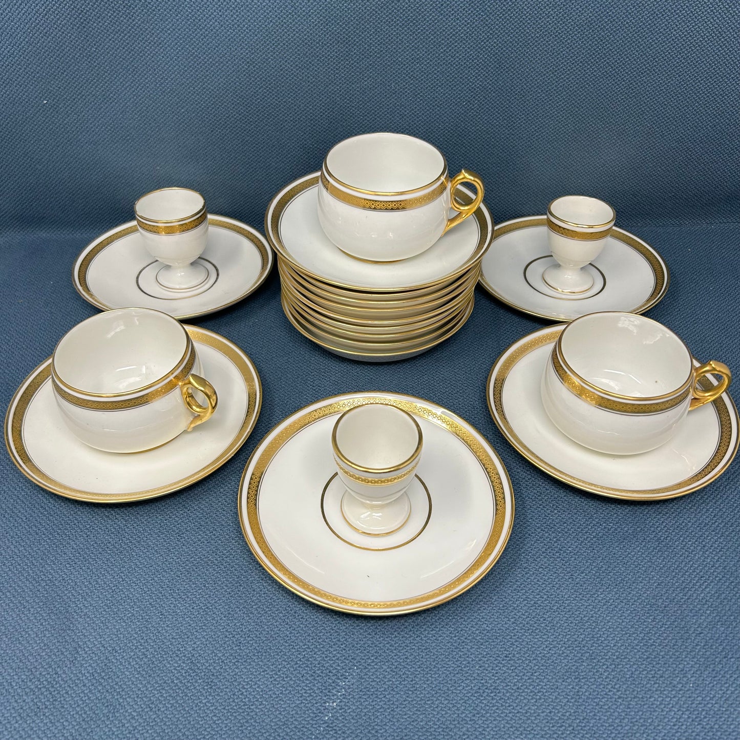 Limoges Haviland Symphony Gold 21 pc. Set