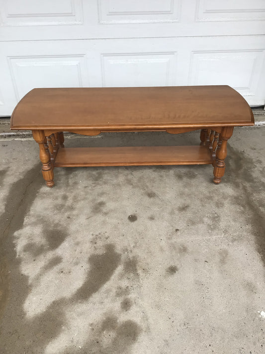 Maple Colonial Style Coffee Table