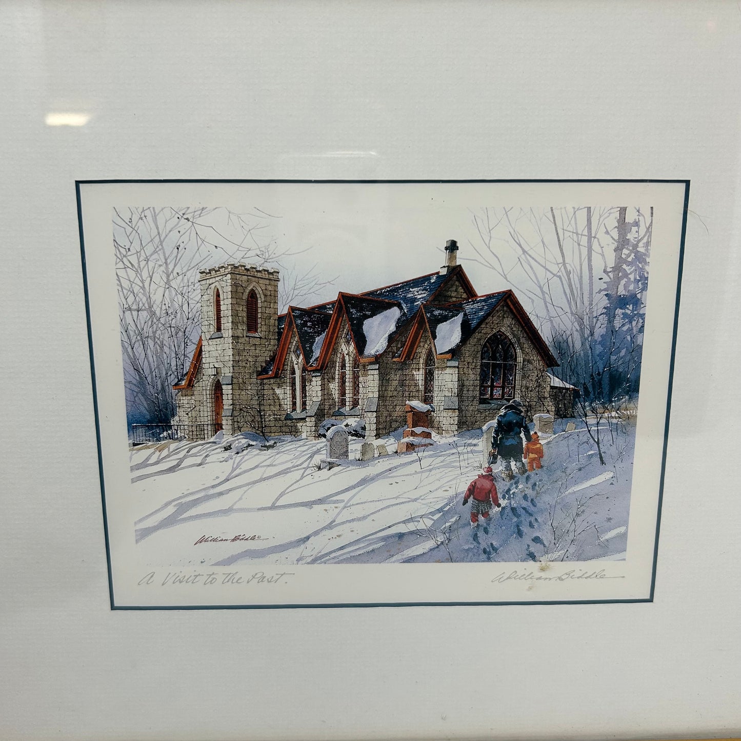 Signed Print - “A Visit To The Past” by William Biddle