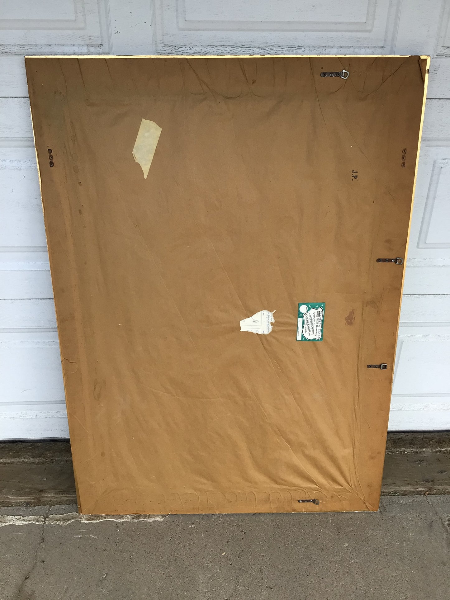 Large Gold and Brown Mirror