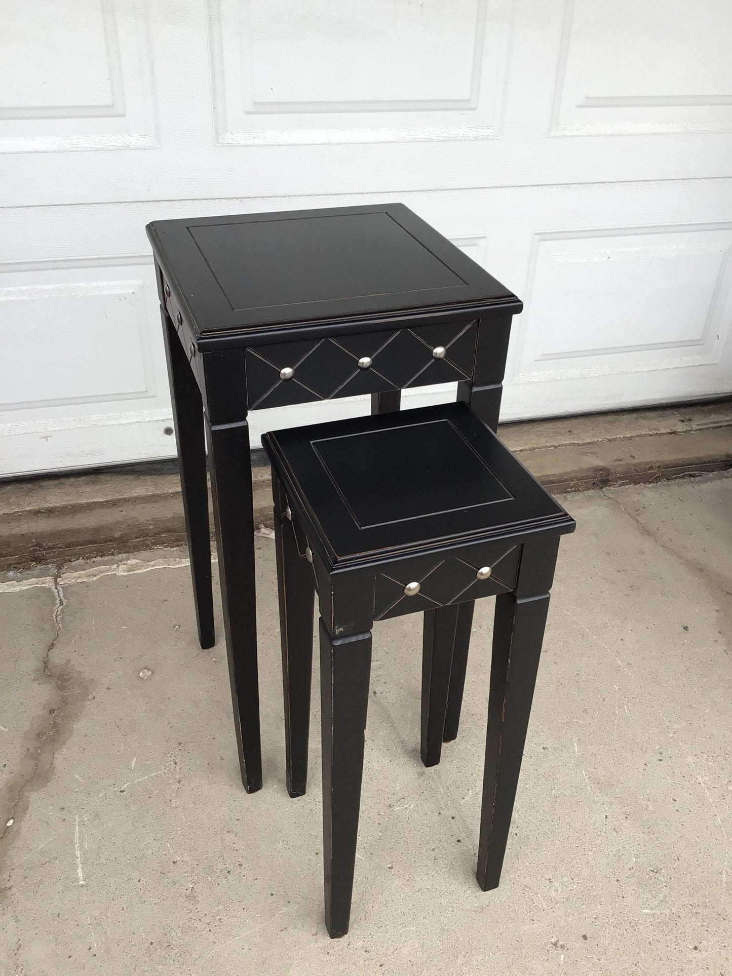 Black Nesting Tables