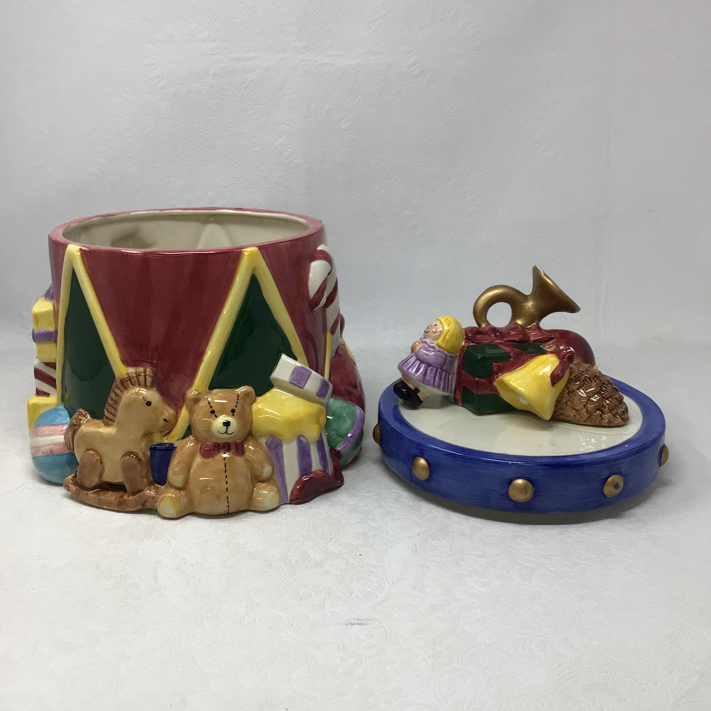 Pfaltzgraff "Holiday Spice" Cookie Jar