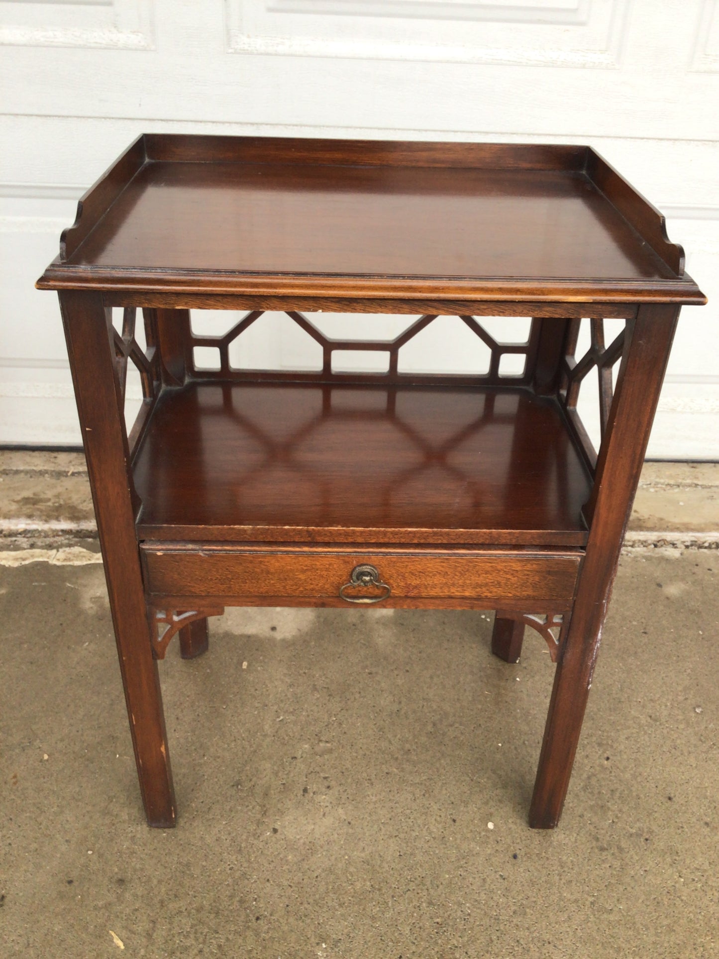 Vintage Early Mid Century Nightstand