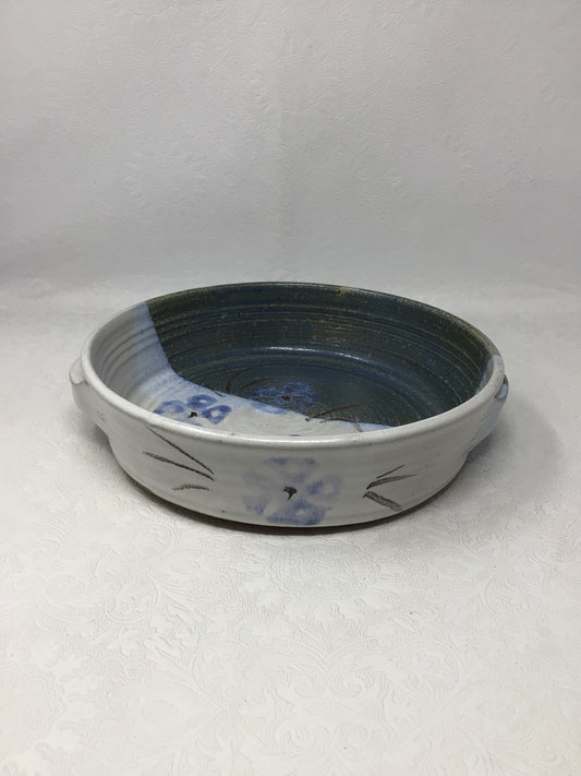 Handmade Two-Toned Pottery Bowl