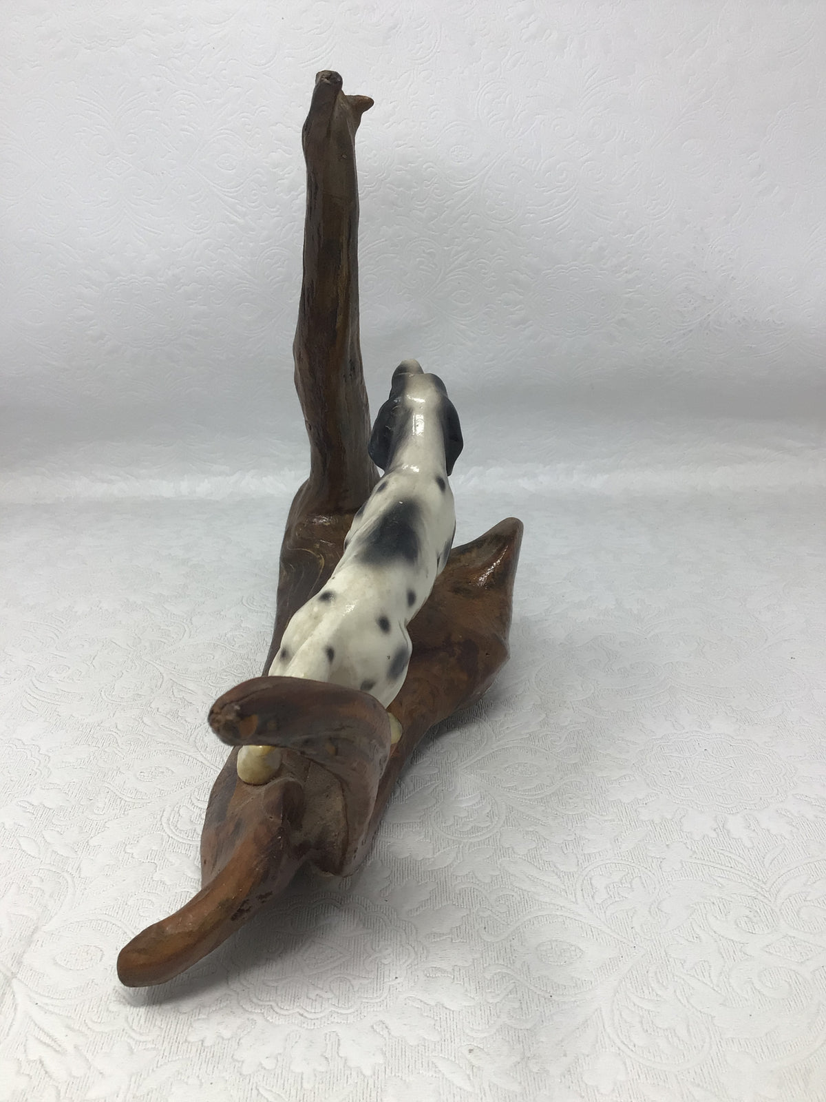 Vintage Ceramic Hunting Dog Figurine