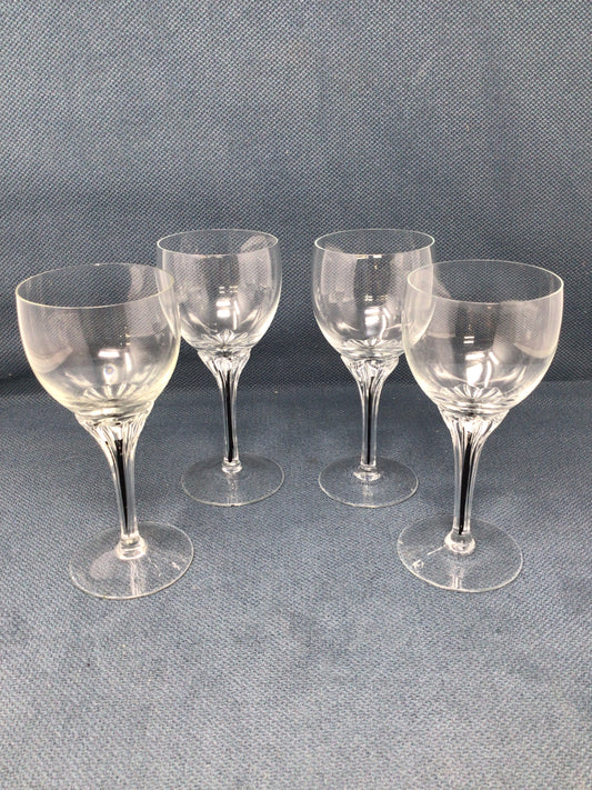 Set of 4 Belfor Crystal Glasses