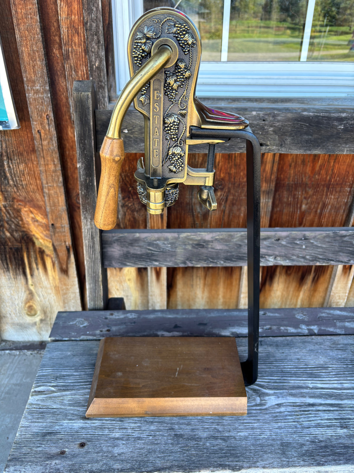 Vintage Rogar Estate Bronze Table Top Wine Opener