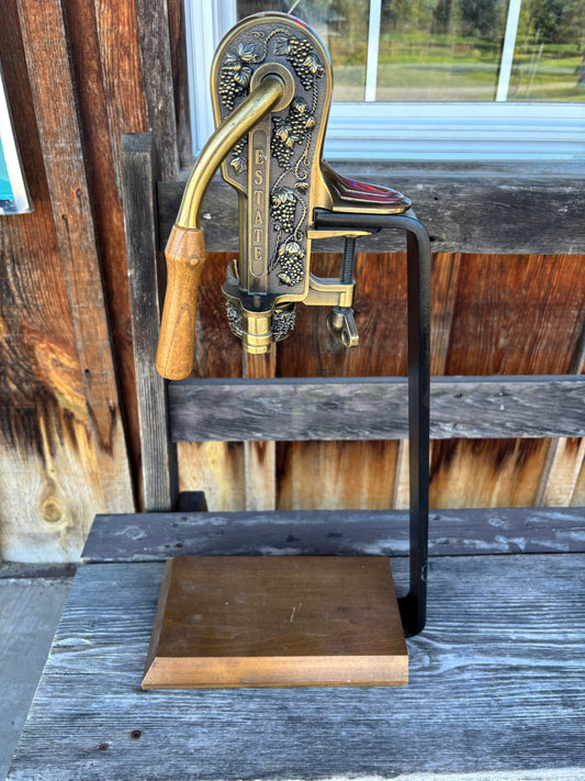 Vintage Rogar Estate Bronze Table Top Wine Opener