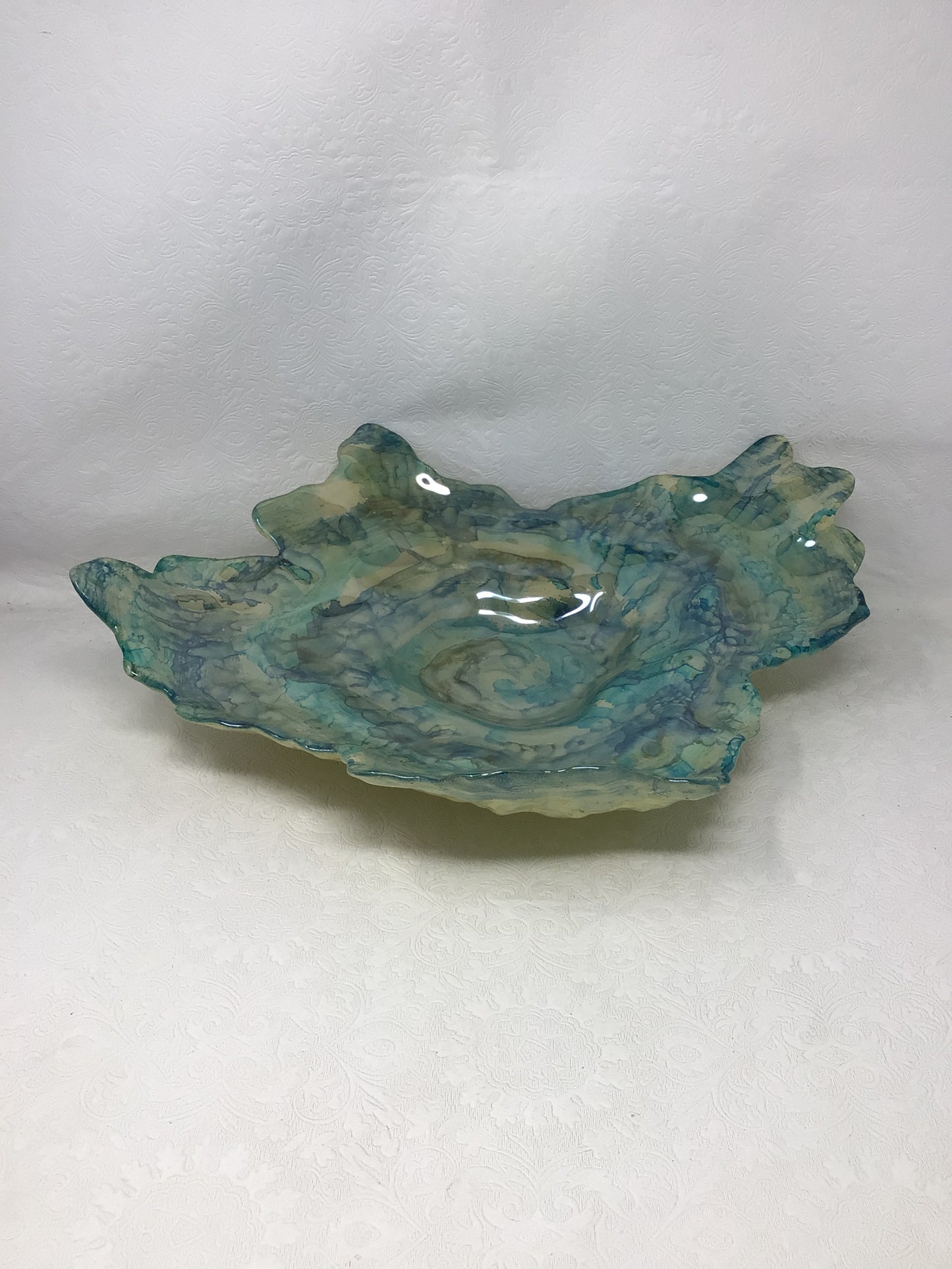 Aquatic Inspired Decorative Bowl