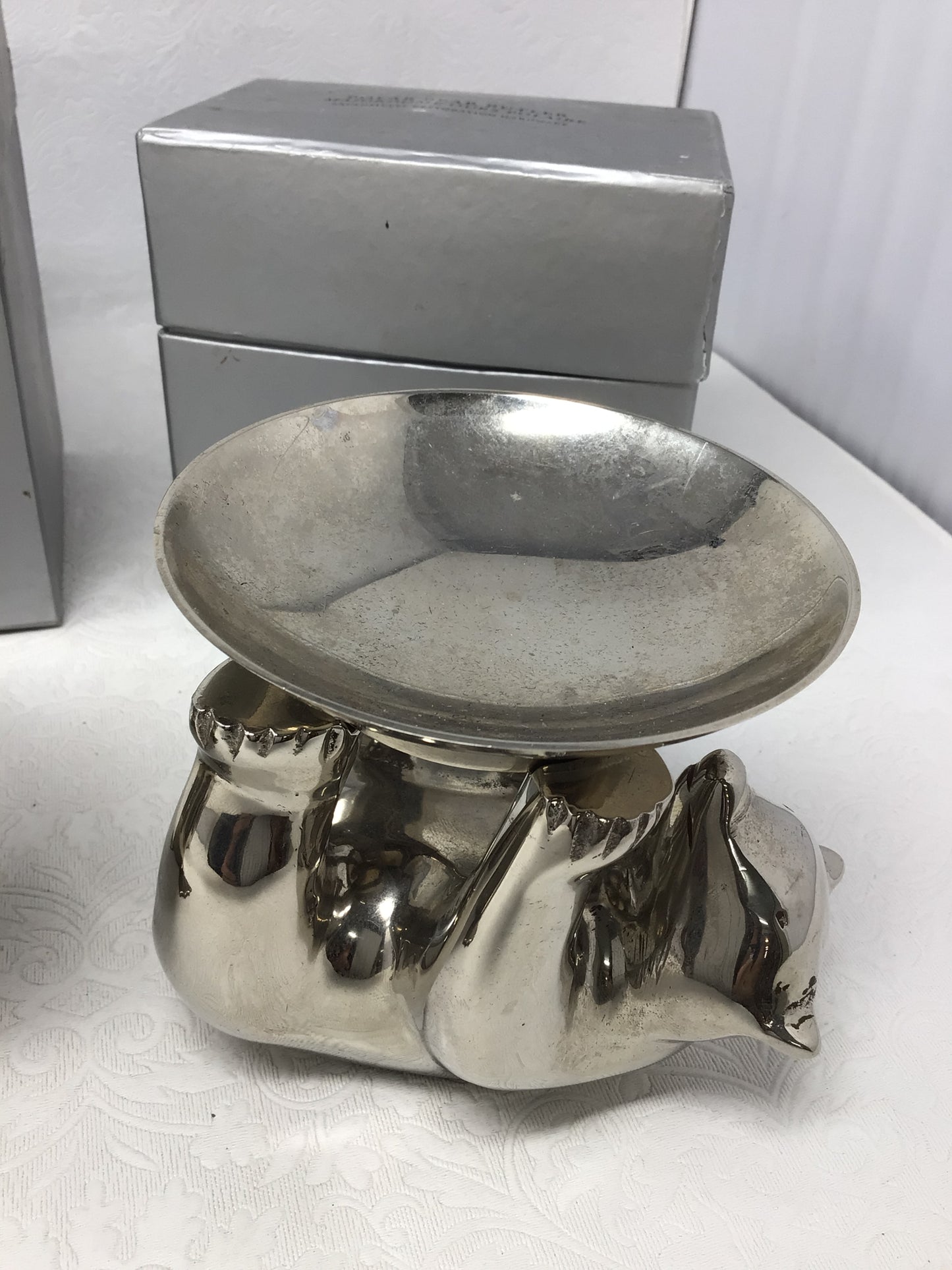 Restoration Hardware Candle Plate Set