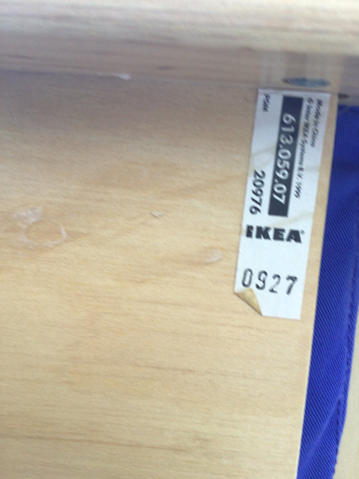 IKEA POANG Armchair & Matching Footstool