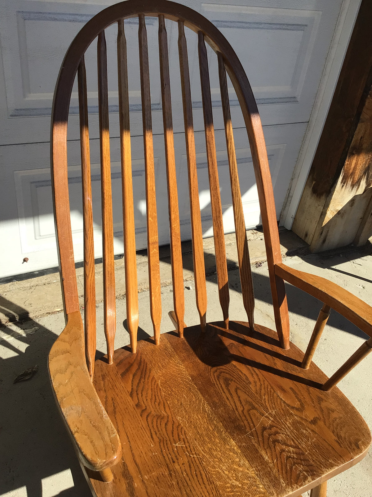 Windsor Style Bowback Rocking Chair