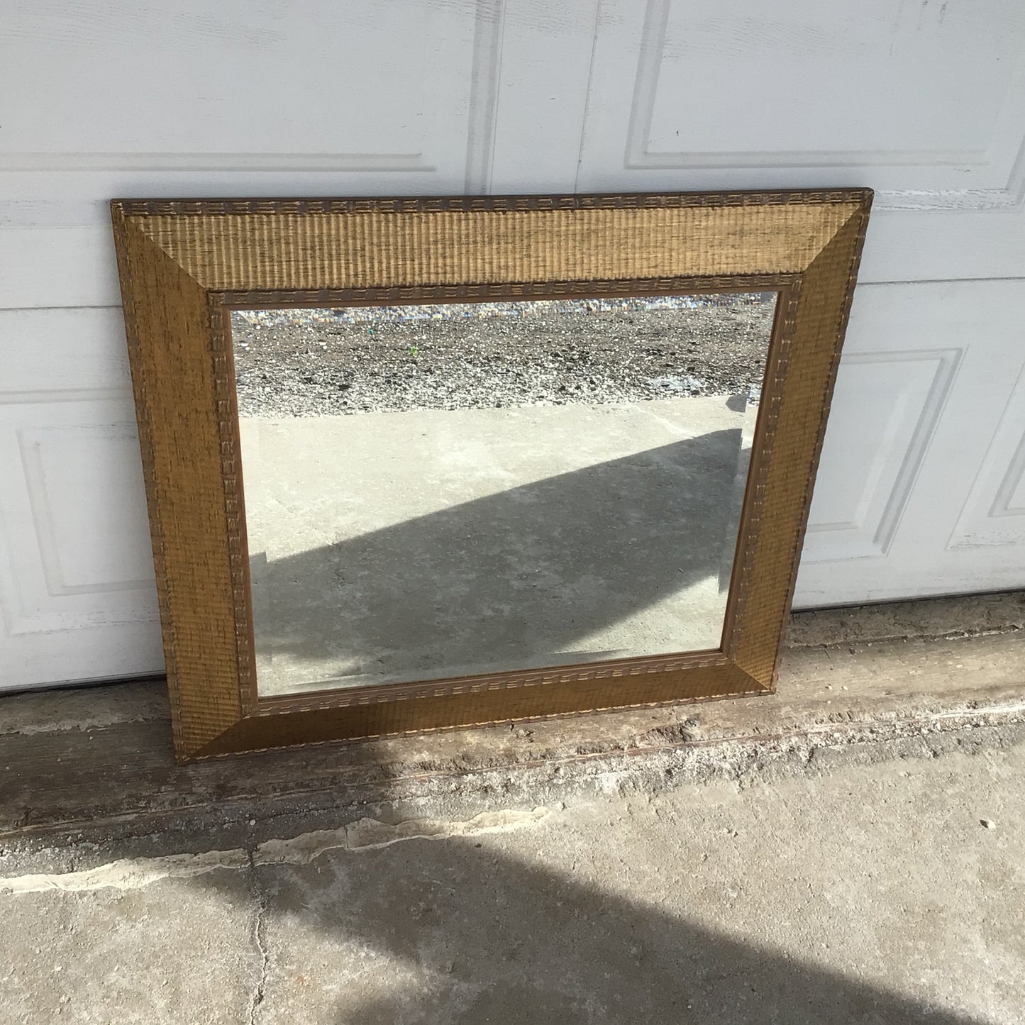 Gold Framed Mirror