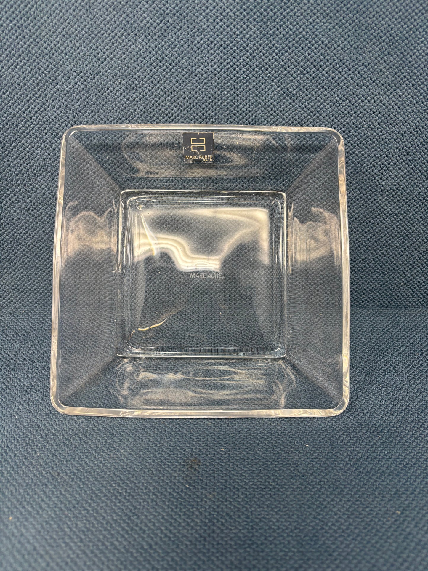 Marc Aruel Lead Crystal Dish