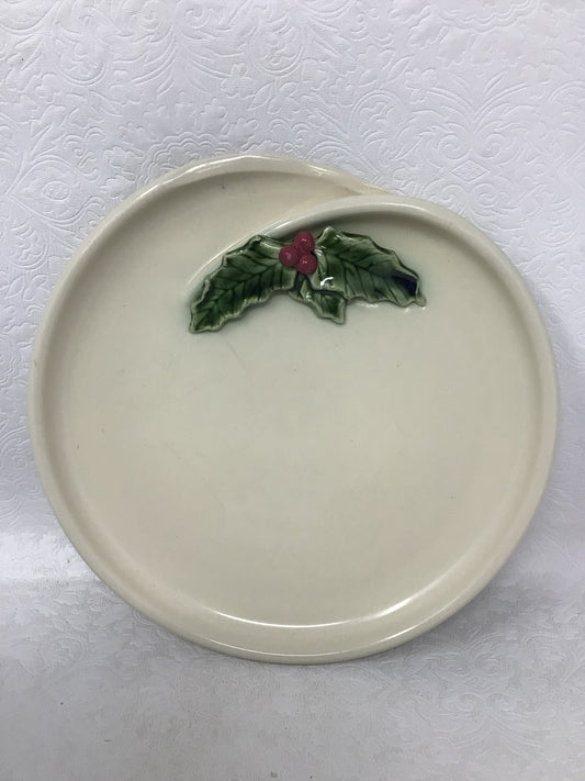 Clayworks Nova Scotia Holly Plate