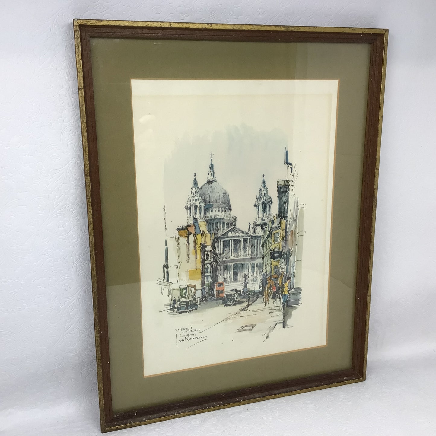 Jan Korthals Framed “St. Paul’s Cathederal” Print