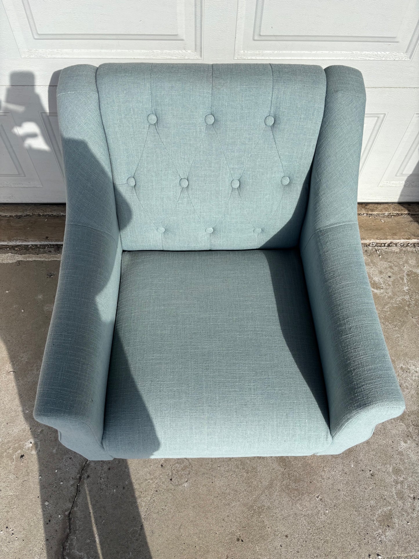 Light Blue Armchair