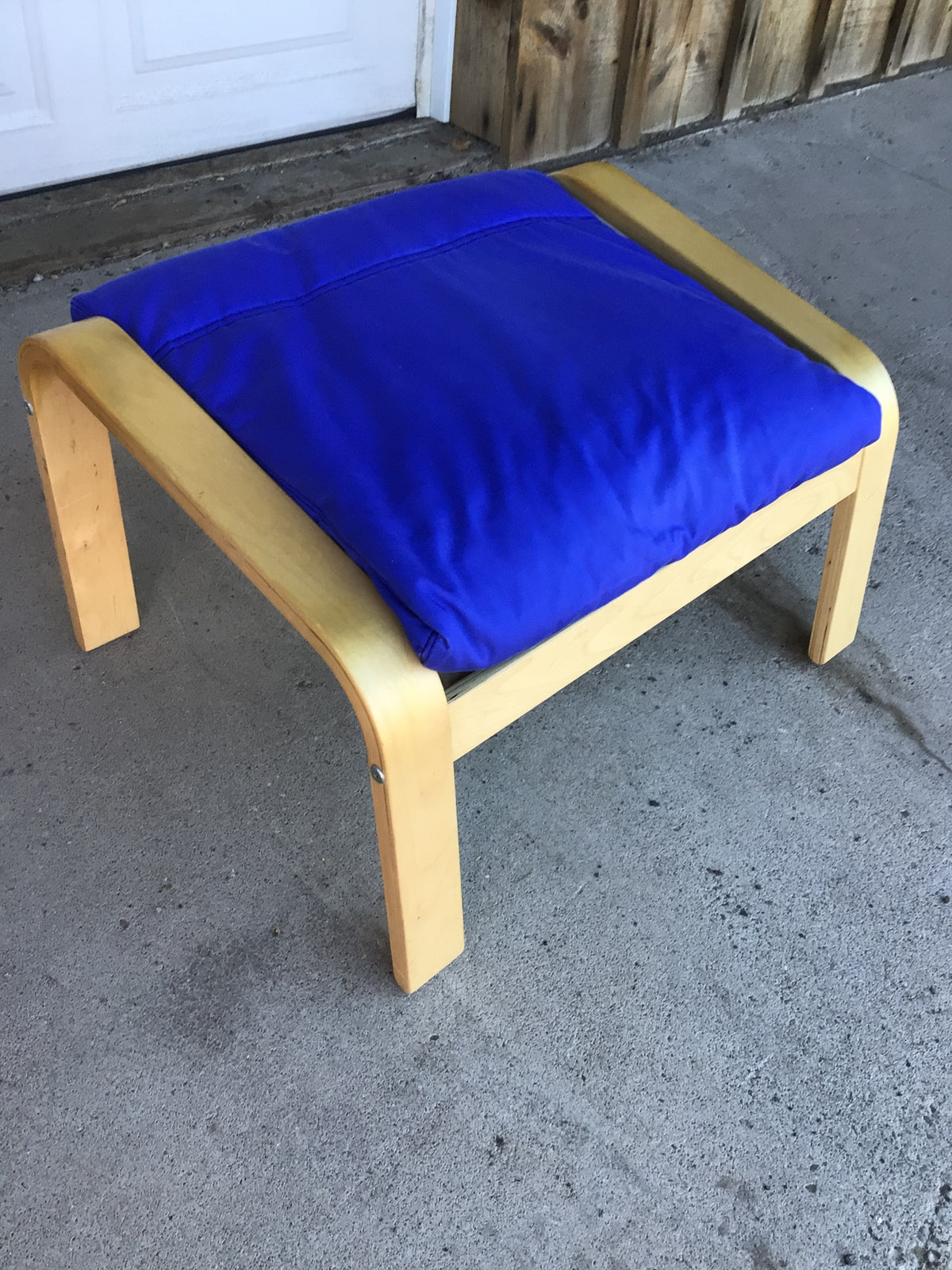 IKEA POANG Armchair & Matching Footstool