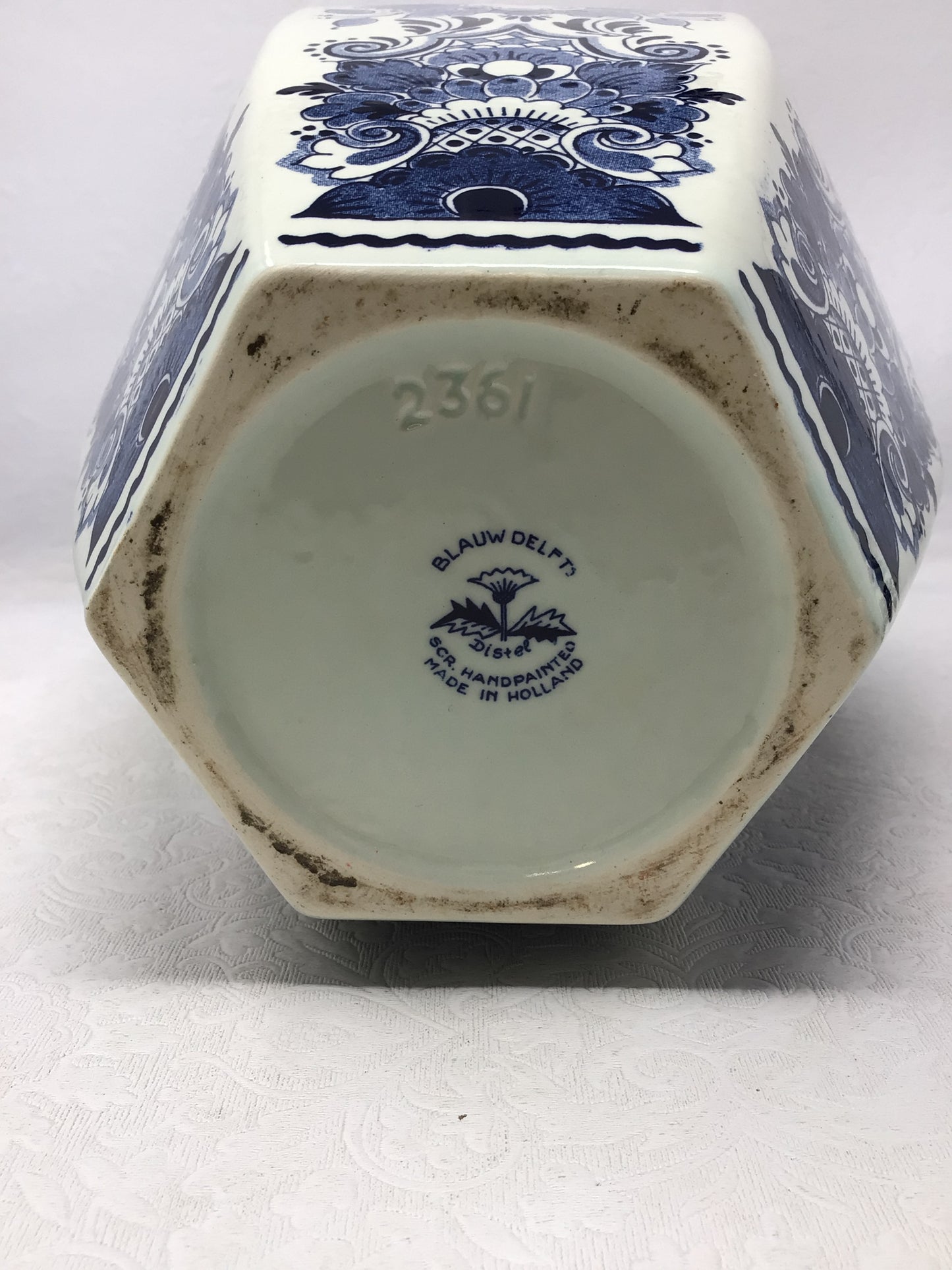 Blauw Delpt Holland Ginger Jar