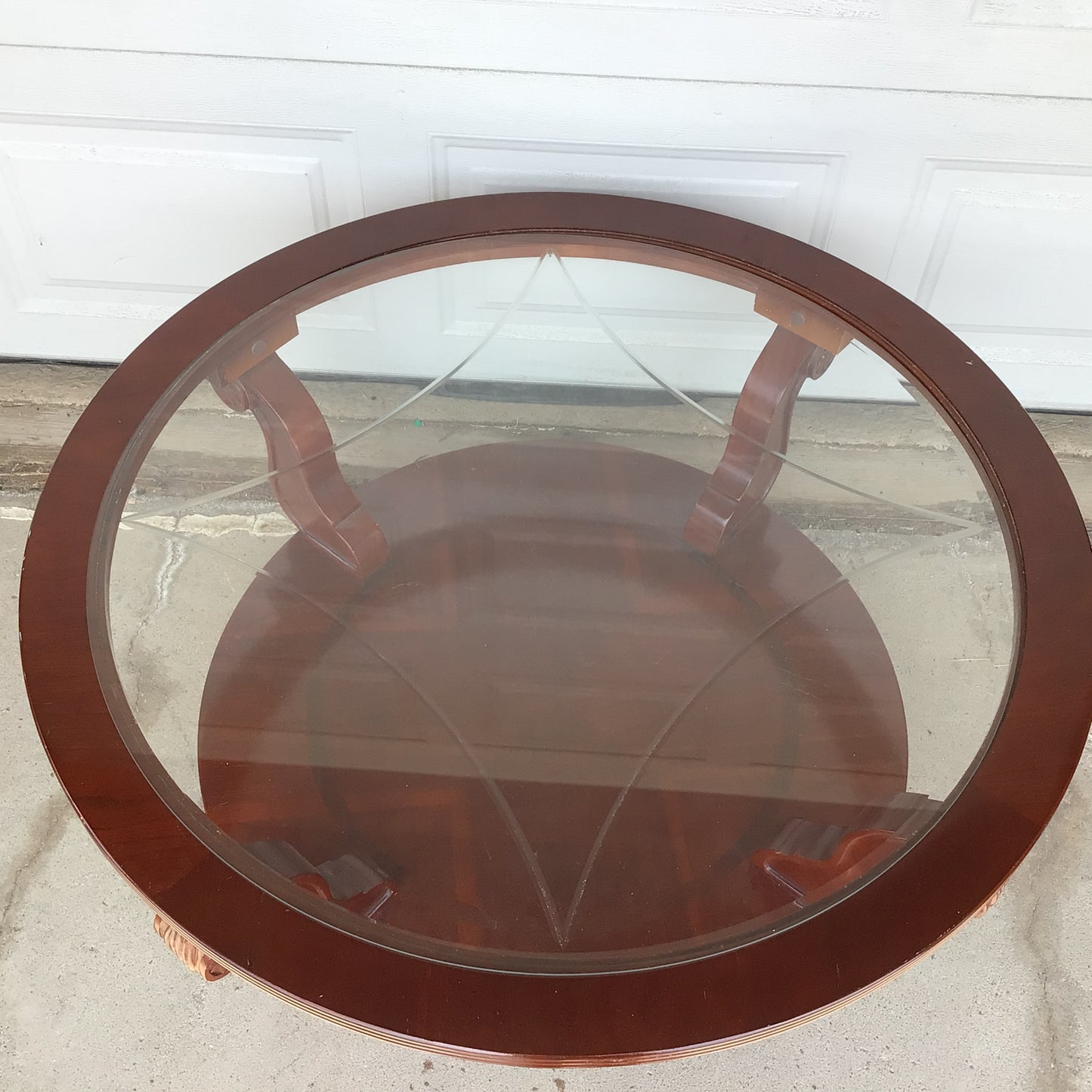 Large Round Coffee Table