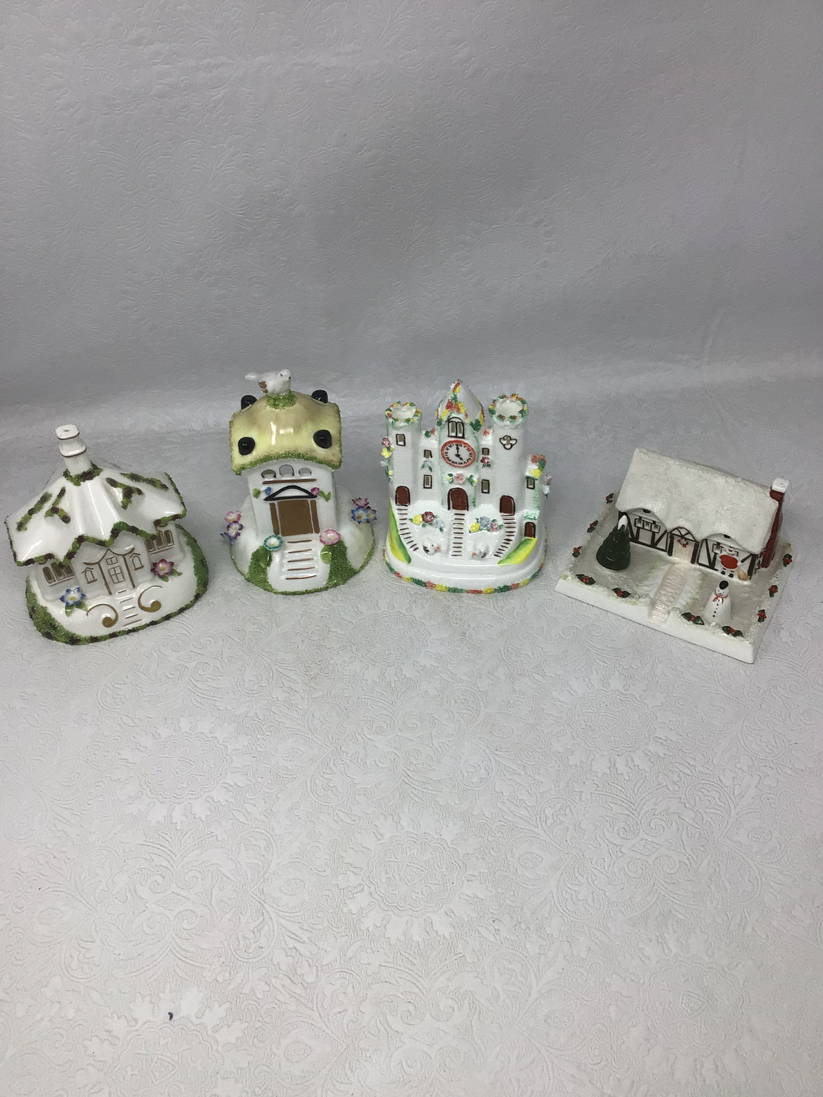 Coalport Collection Cottage Figurines, Set of 4