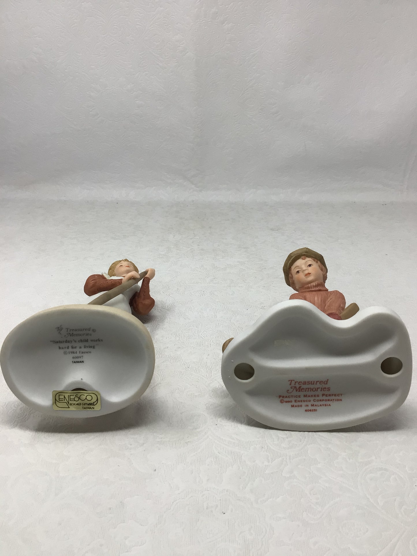 Treasured Memories “Practice Makes Perfect” and “Saturday’s Child”, Set of 2