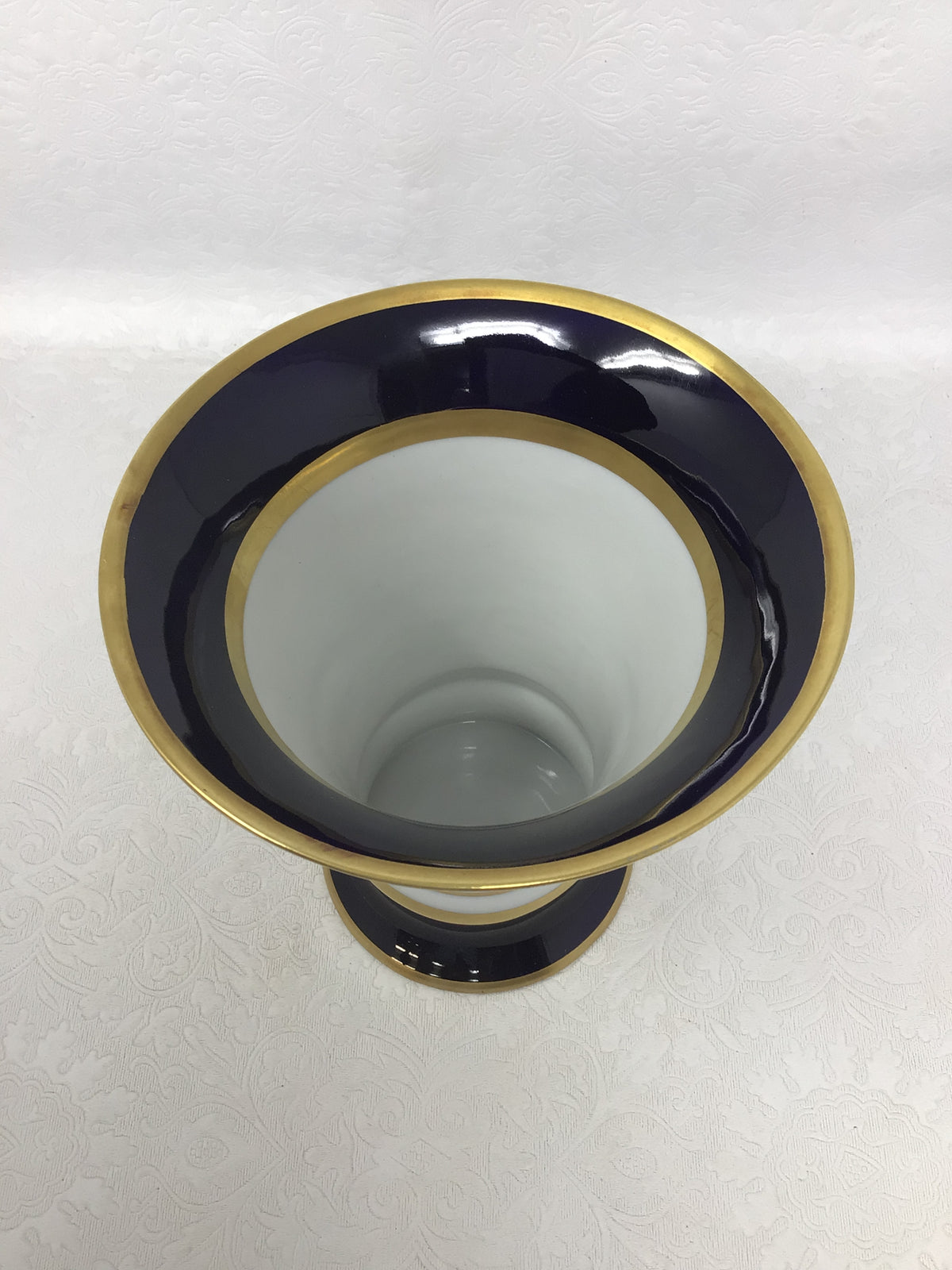 Royal Dux Trumpet Vase