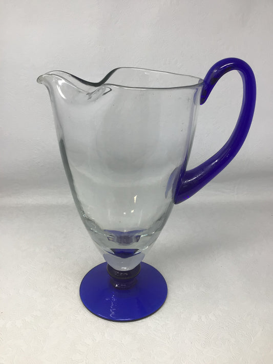 Vintage Romanian Crystal Pitcher