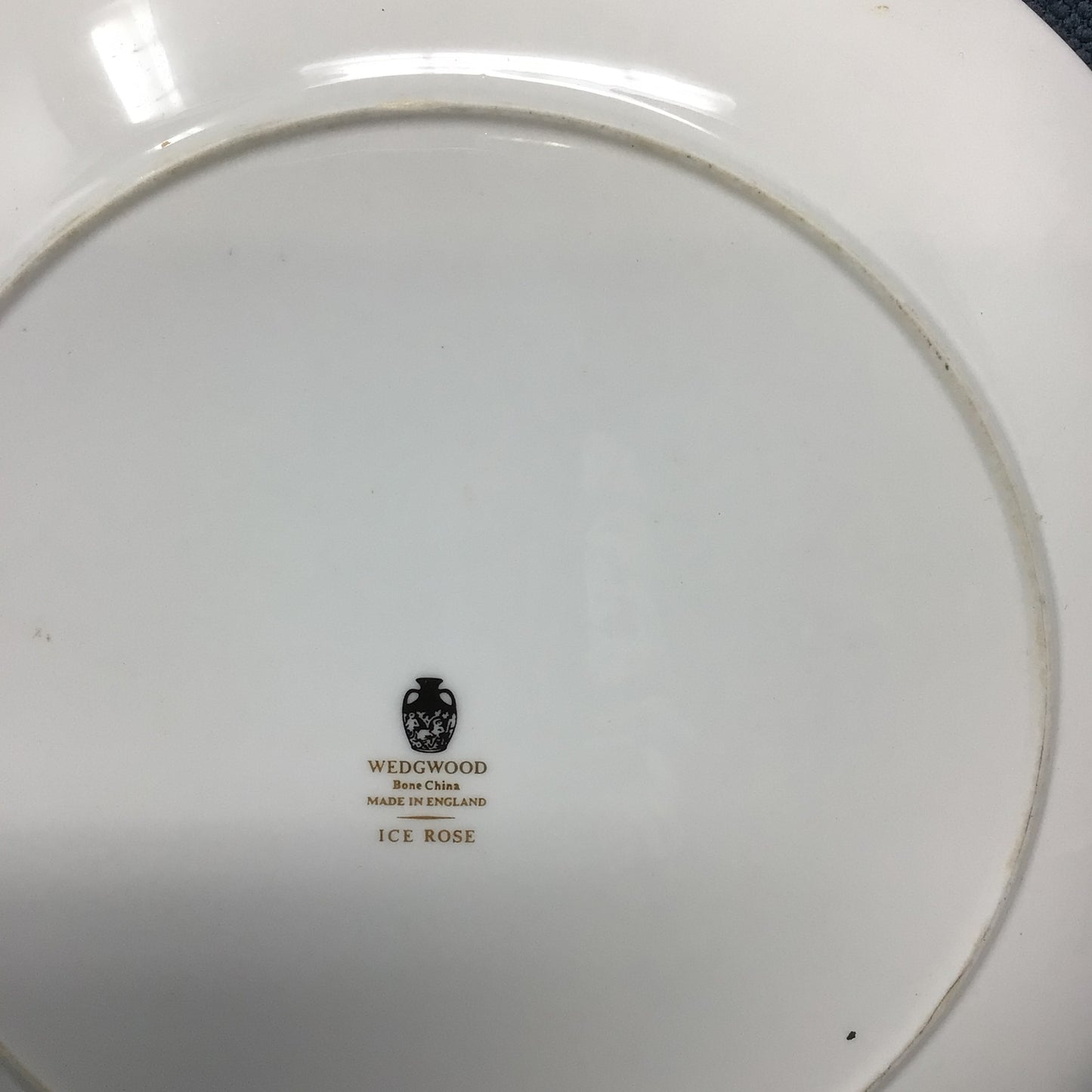 Vintage Wedgwood  Plate “Ice Rose”