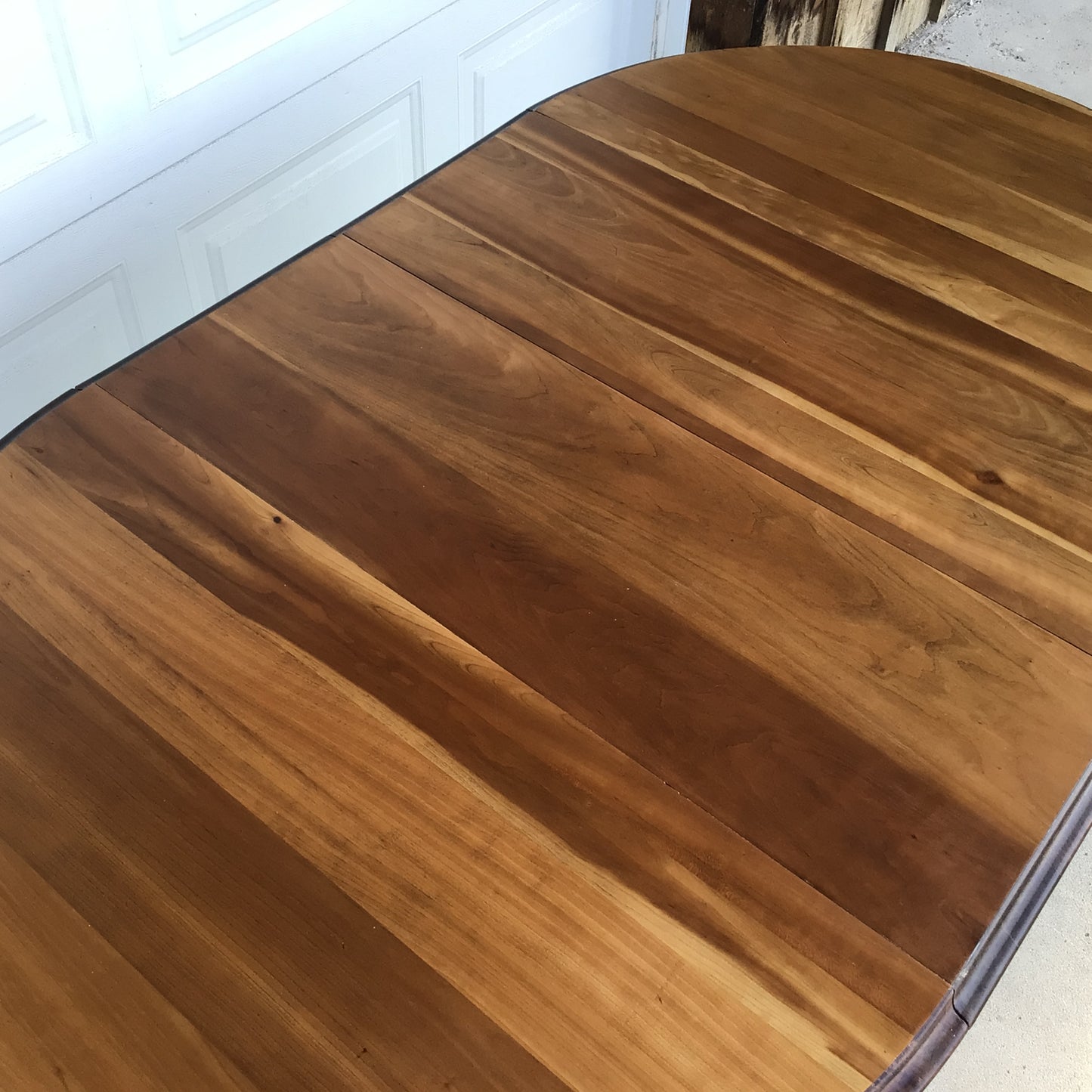 Antique 1920’s Rejuvenated Barley Twist Oak Gateleg Table With Drop Leaf