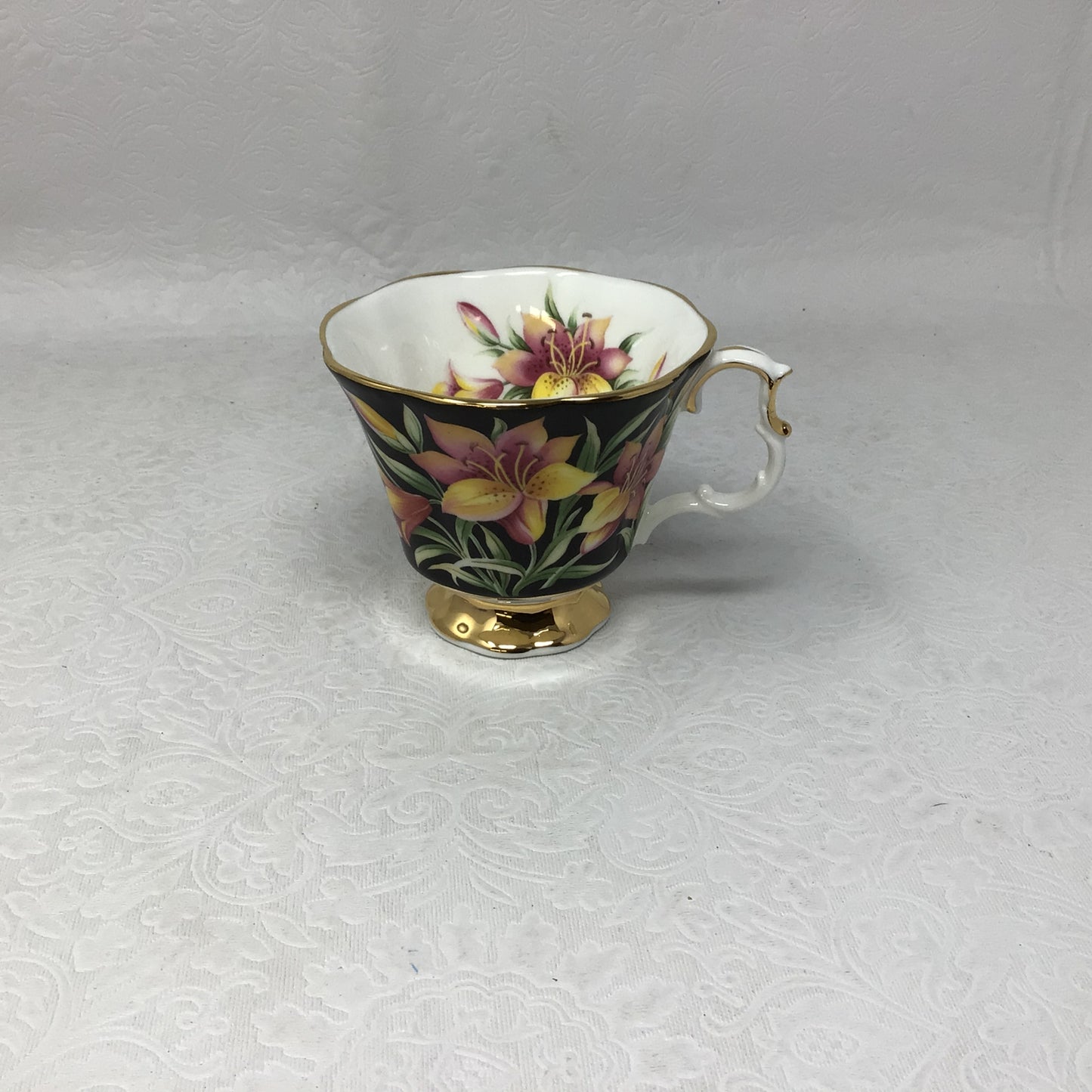 Pink Floral Royal Albert Tea Cup and Saucer