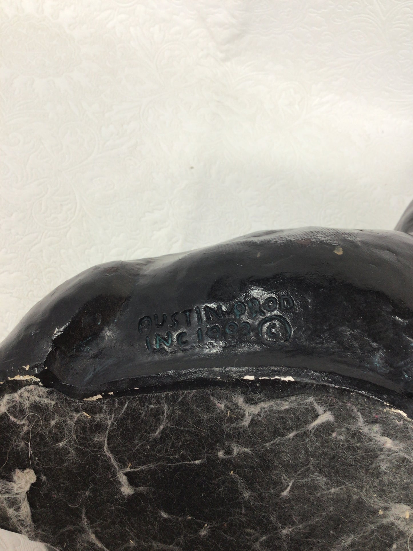 1983 Austin Productions Black Lab Doorstop