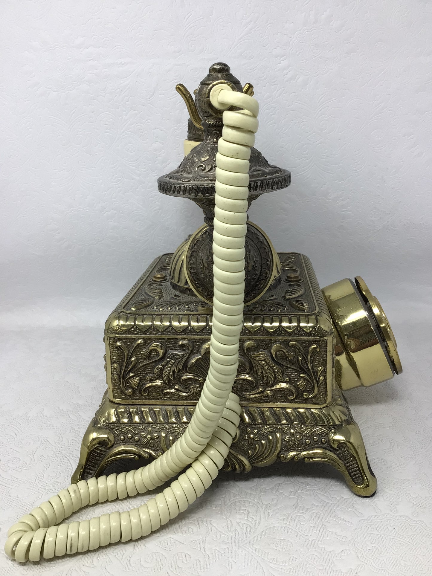 Replica Metal French Victorian Rotary Desk  Phone