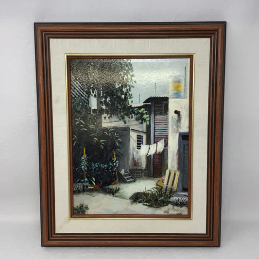 Buenos Aires Framed Oil Painting