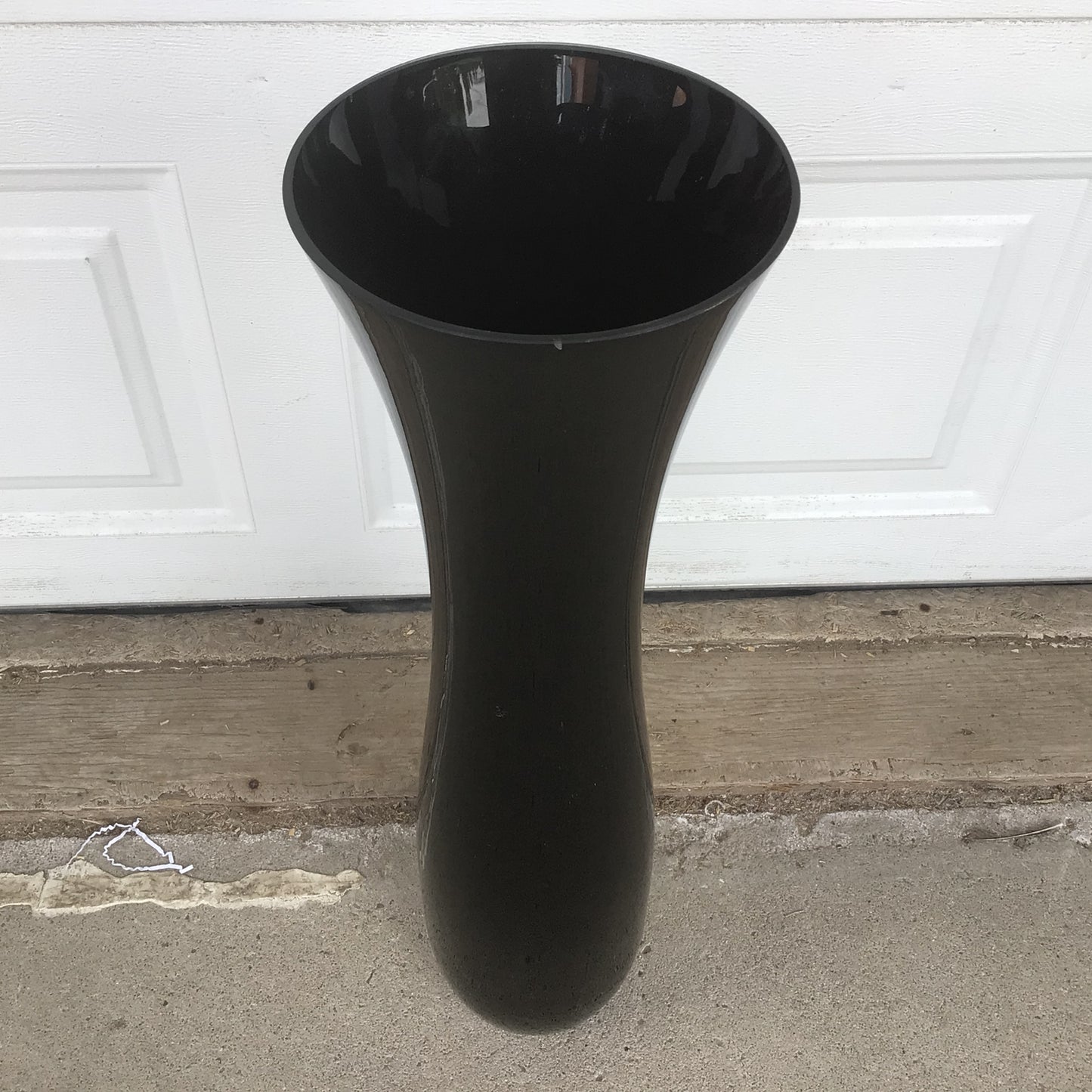 Tall Black Vase