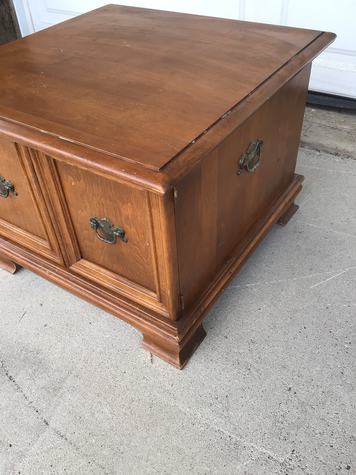 Wood Side Table