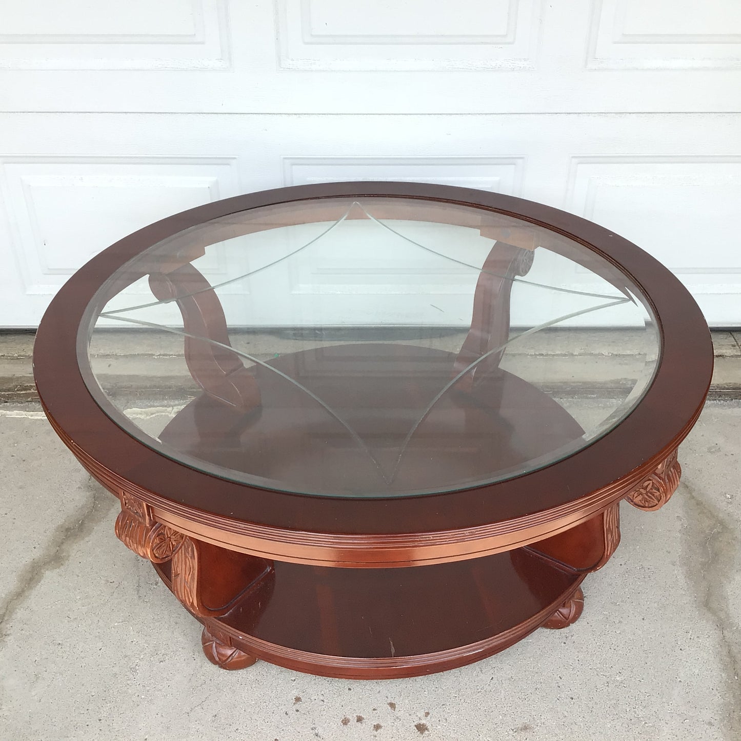 Large Round Coffee Table