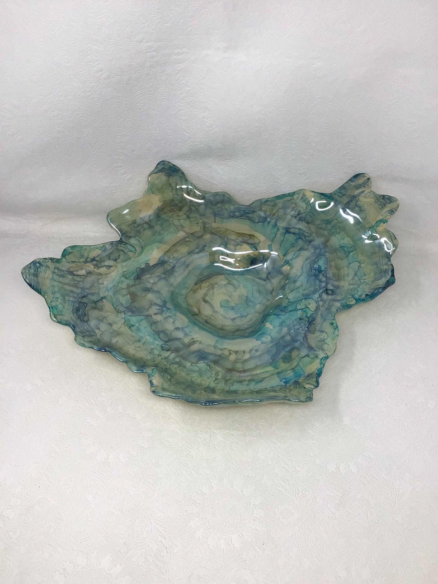 Aquatic Inspired Decorative Bowl