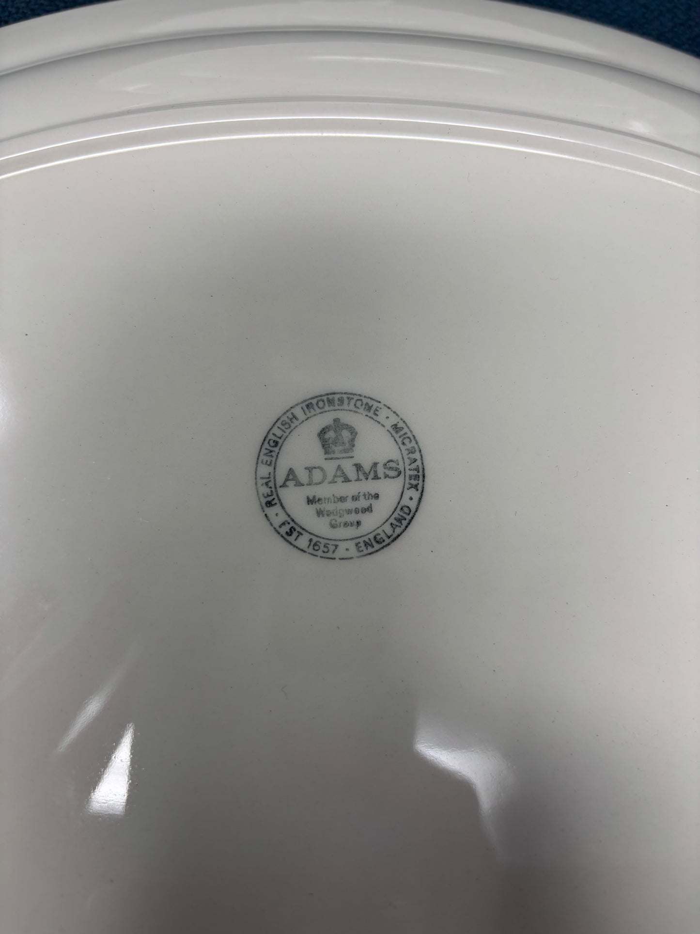 Adams English Ironstone Oval Platters
