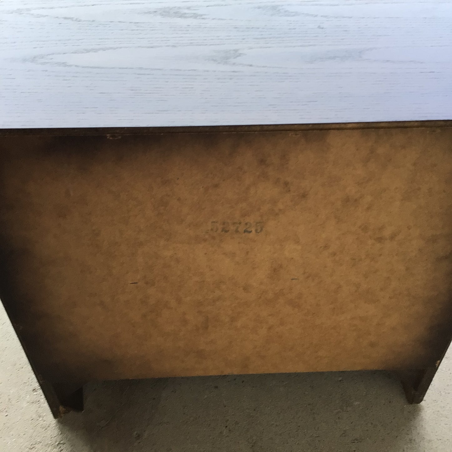 Modern Dark Wood Coloured Night Table