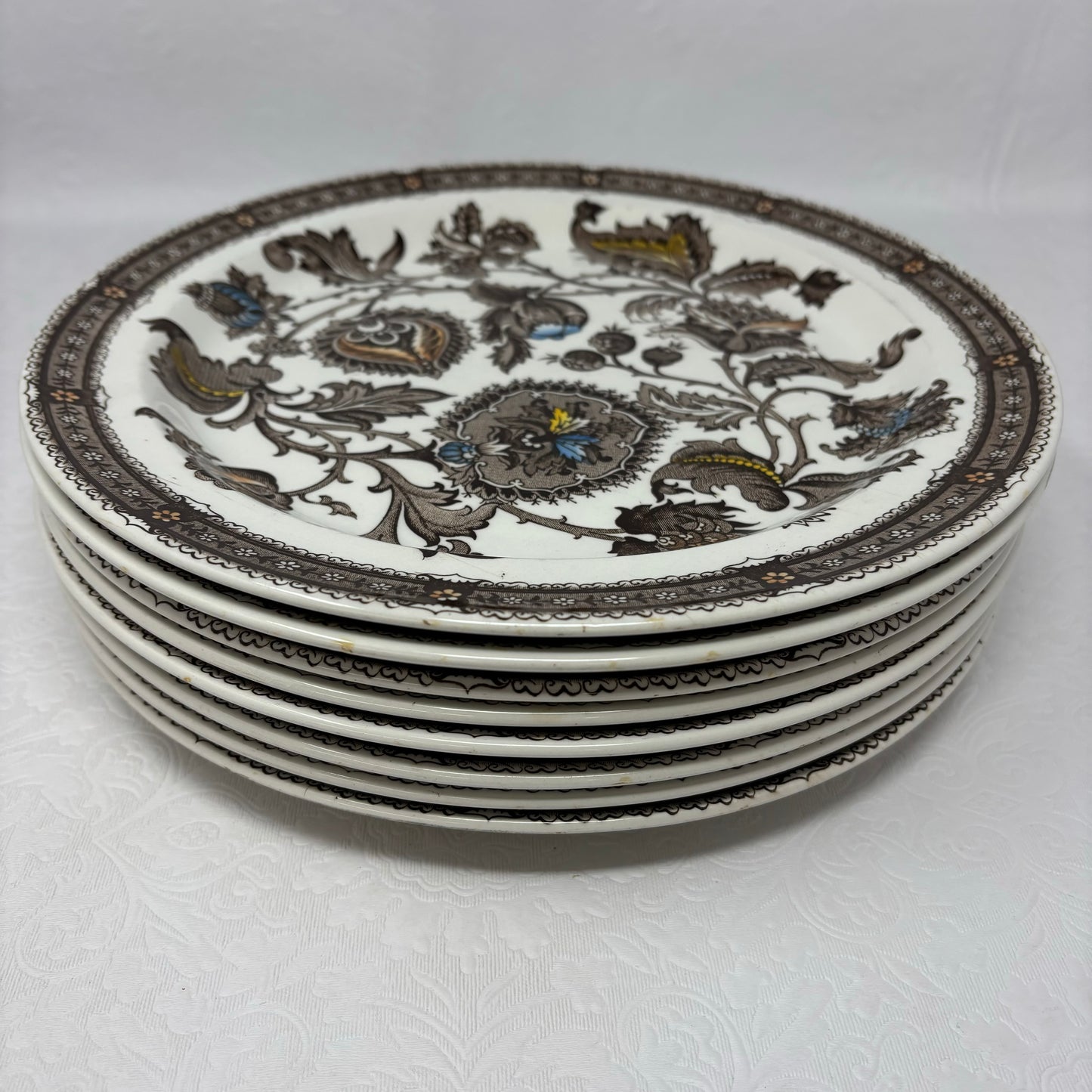 English Ridgway Ironstone Dinnerware- set of 42