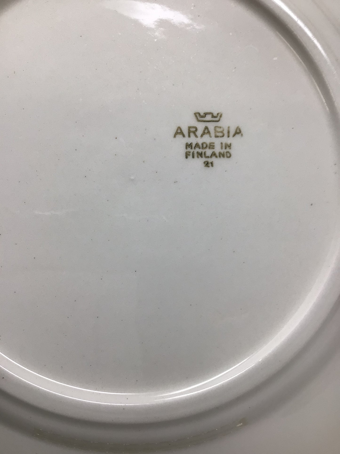 "Sirkka" Pattern Dinnerware by Arabia Finland