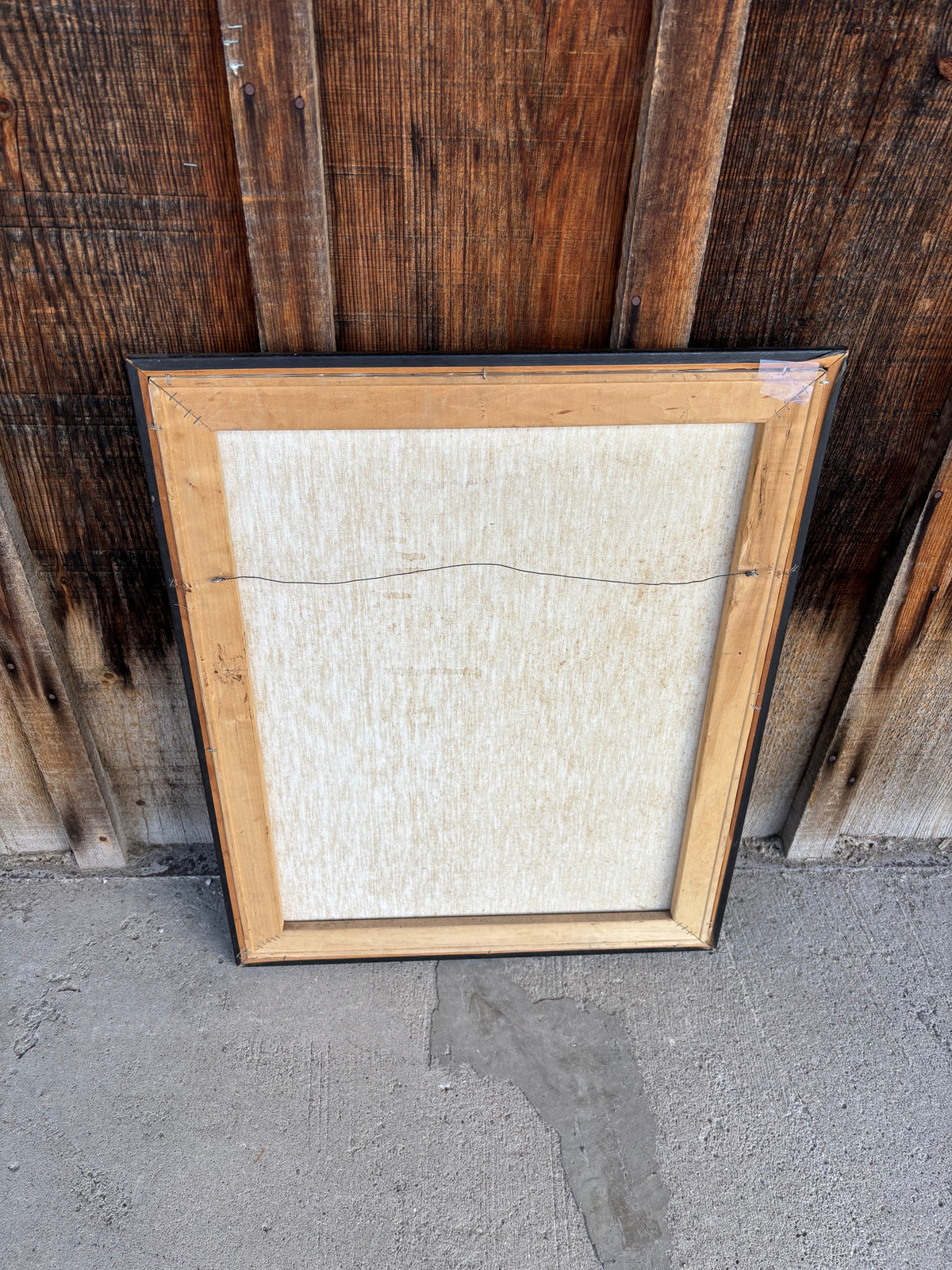 Vintage Framed Canvas Print of "The Artful Dodger" by Barry Leighton-Jones