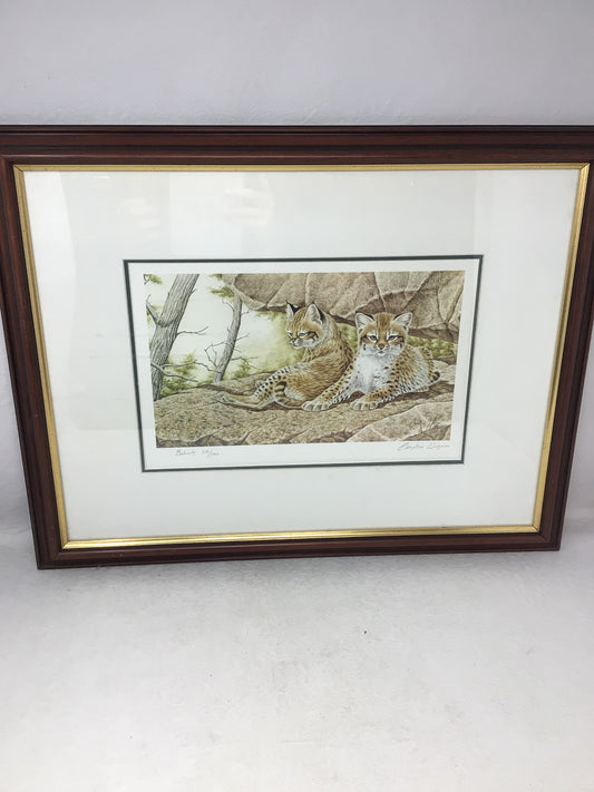 “Bobcats” by artist Christine Wilson