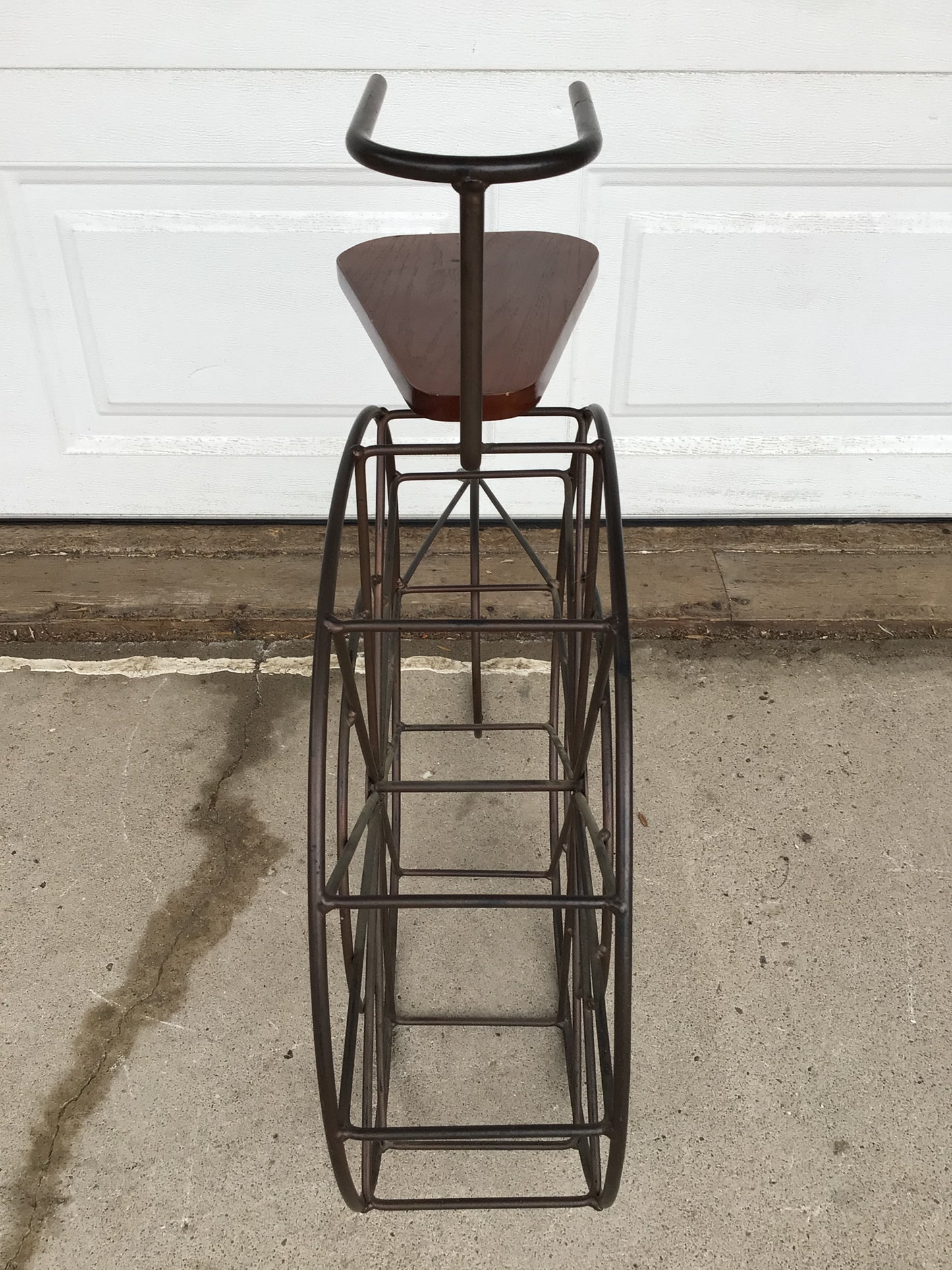 Deco 79 Metal Bicycle Wine Rack