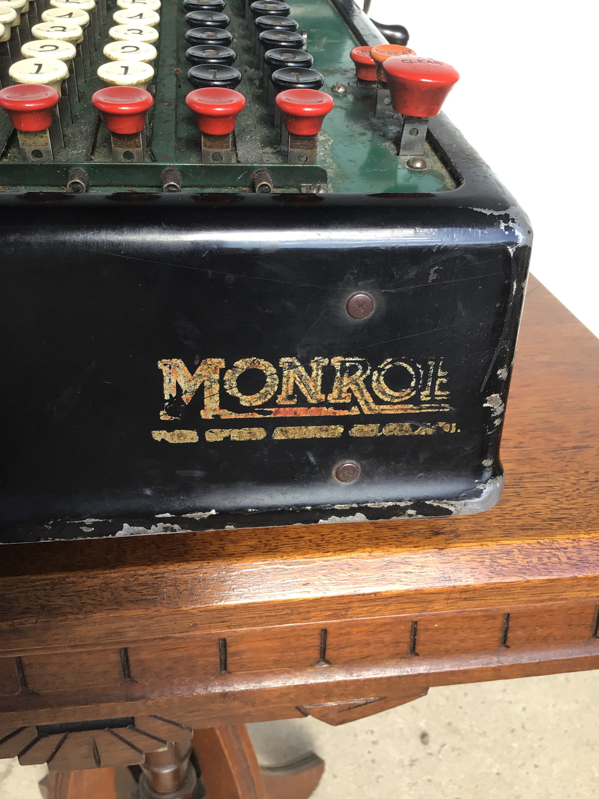 Vintage Monroe Calculating Machine