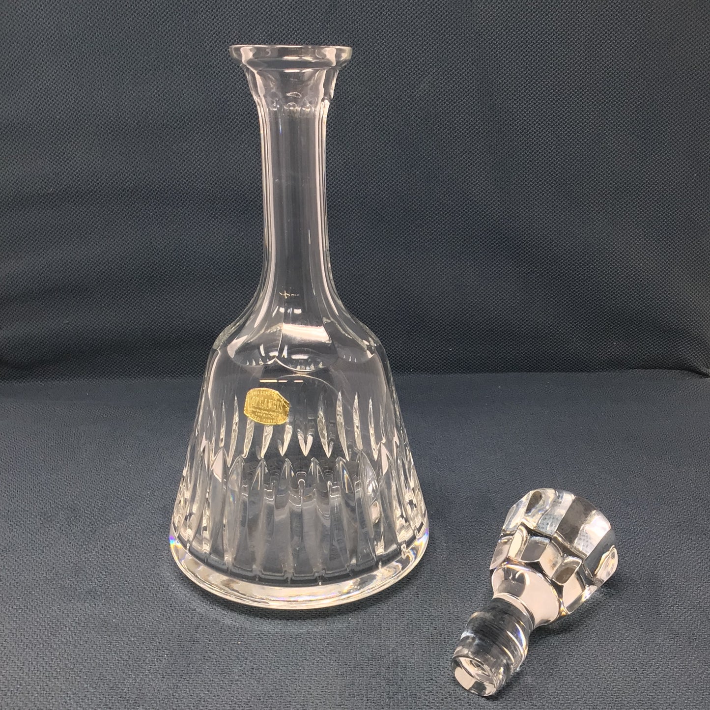 Vintage Atlantis Lead Crystal Decanter