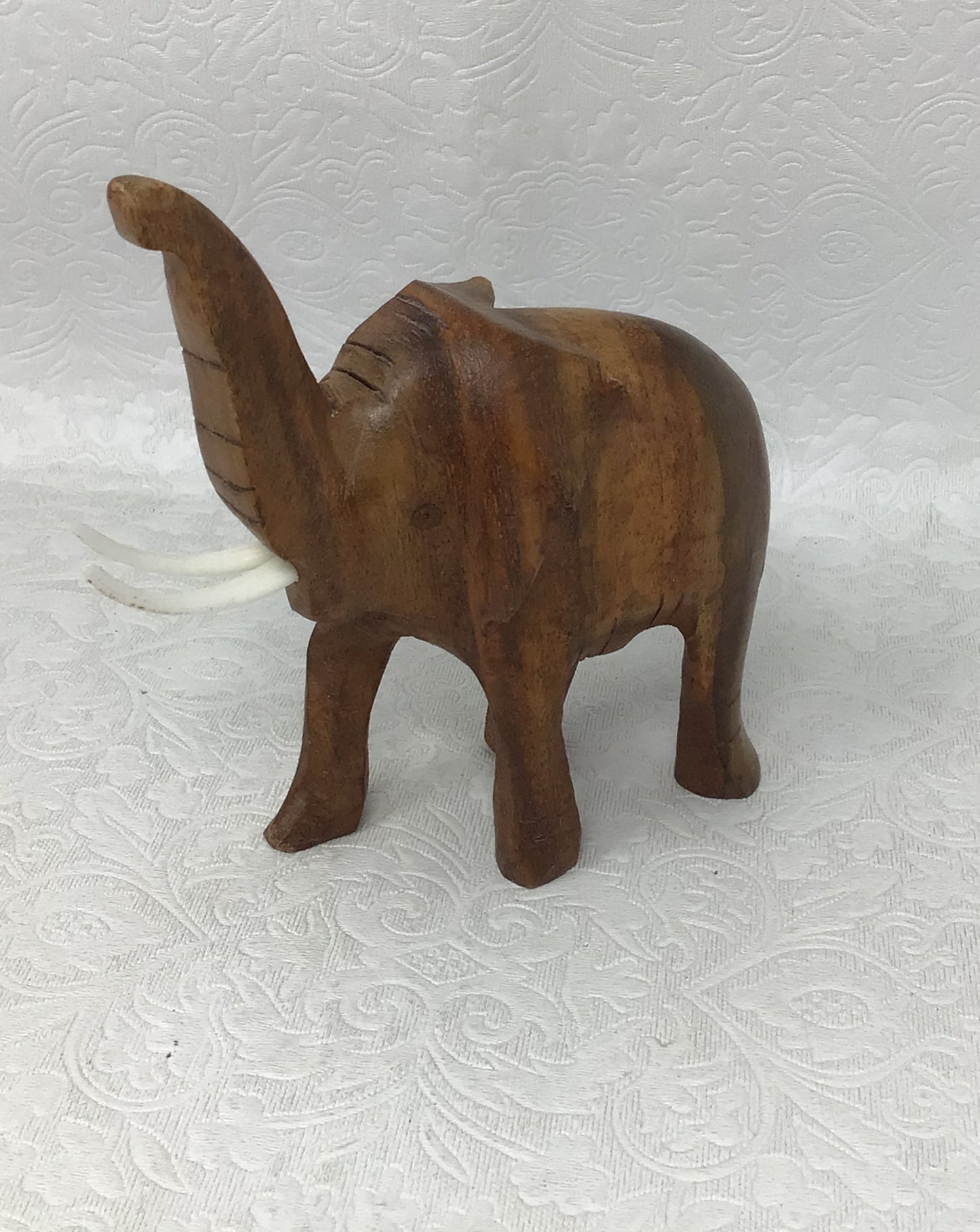 Hand Carved Wooden Elephant
