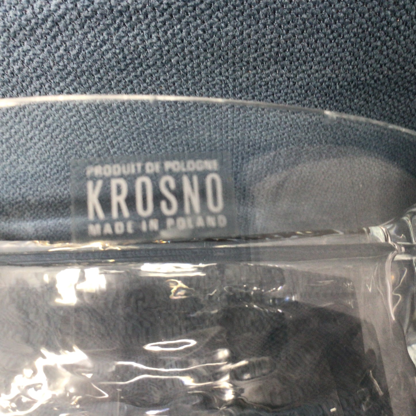 KROSNO Poland Glass Divided Dish